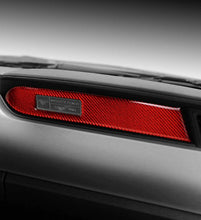 Load image into Gallery viewer, Red/Black Carbon Fiber Interior Dashboard Strip