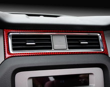 Load image into Gallery viewer, Red/Black Carbon Fiber Dashboard Trim Cover