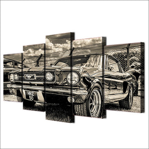 1965 Ford Mustang Wall Art