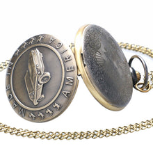 Load image into Gallery viewer, Classic Mustang Antique Style Pocket Watch