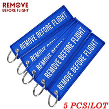 Load image into Gallery viewer, Remove Before Flight Key Tag (5 Pieces)