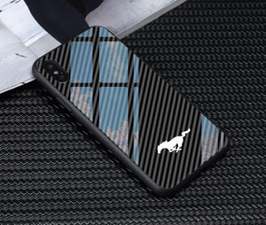 Carbon Fiber Mustang Phone Case