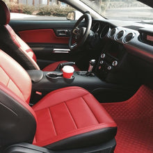 Load image into Gallery viewer, Premium Diamond Stitched Leather Floor Mats