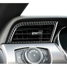 Load image into Gallery viewer, Red/Black Carbon Fiber Side Air Vents Trim