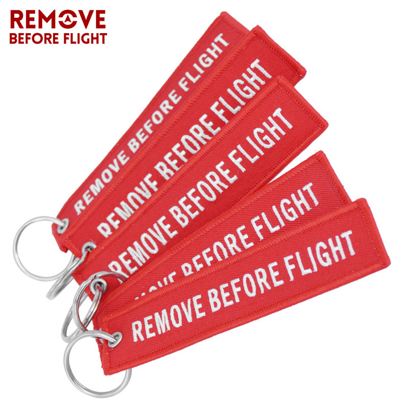 Remove Before Flight Tag with Pin