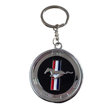 Load image into Gallery viewer, Ford Mustang Faux Gas Cap Keychain