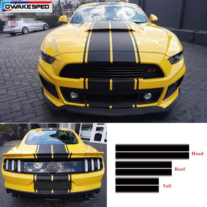 8" Racing Stripes