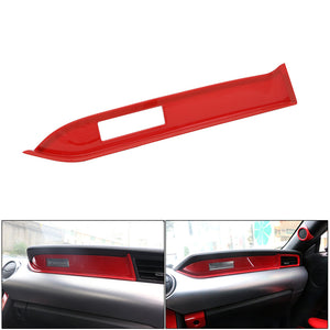 Red Interior Dashboard Strip