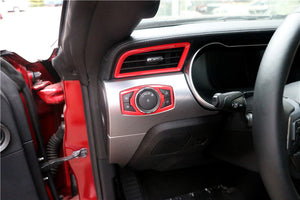 Red Side Air Vents Trim